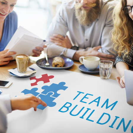 Team Building Group Work Concept